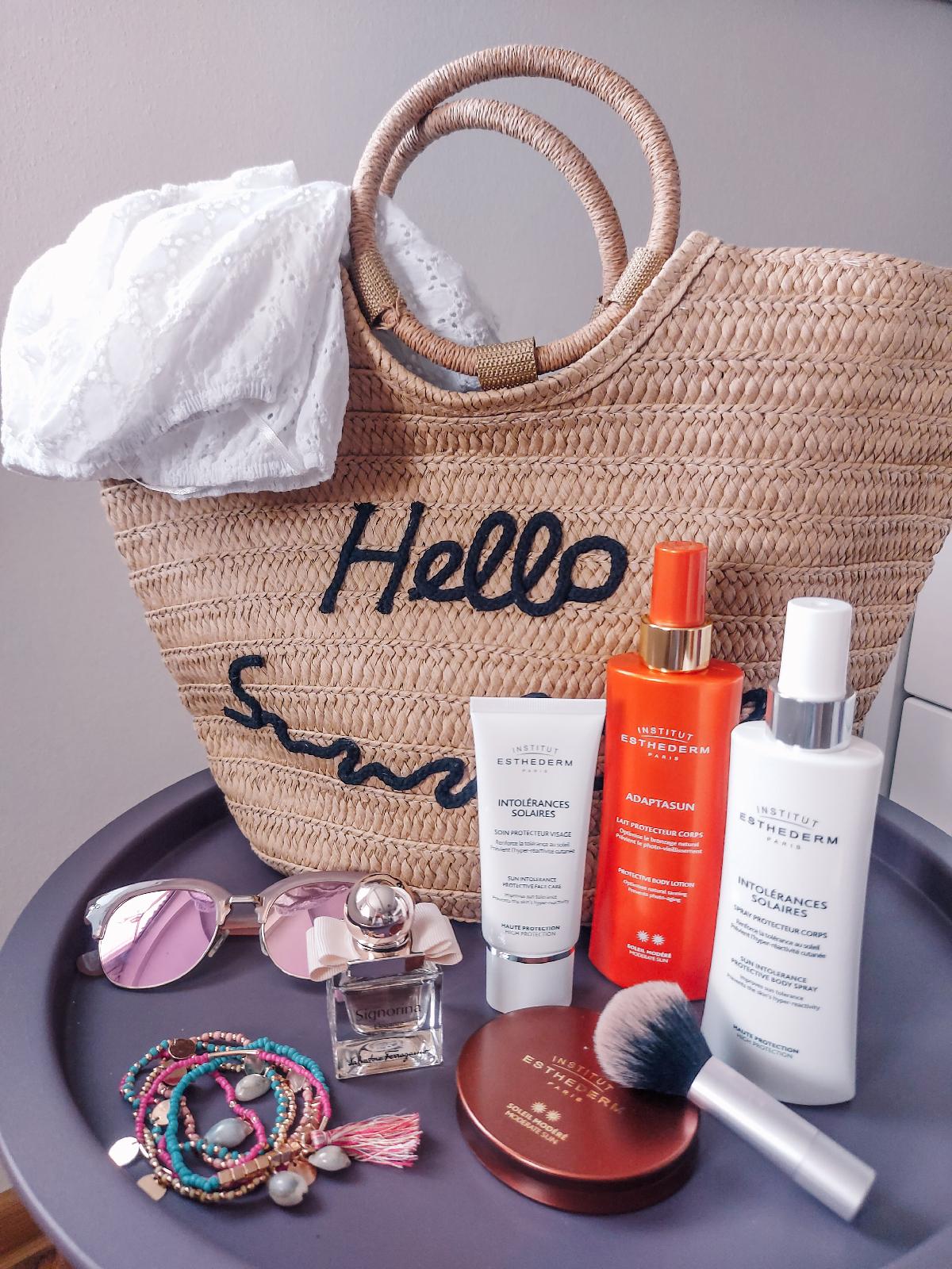 Suncare s kozmetikou Institut Esthederm