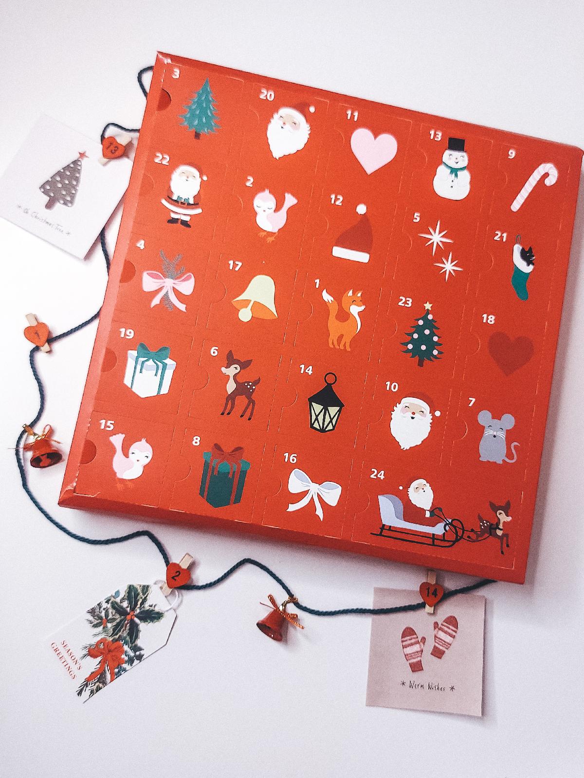 Adventný kalendár DIY