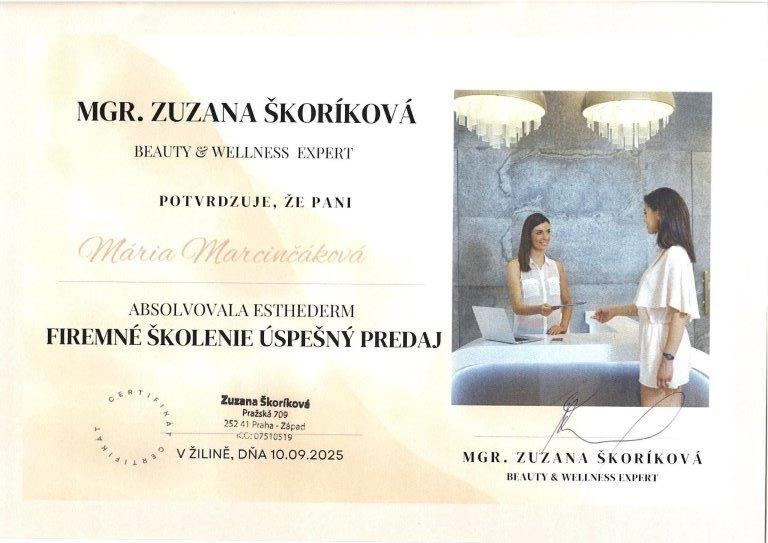 Esthederm — Úspešný predaj